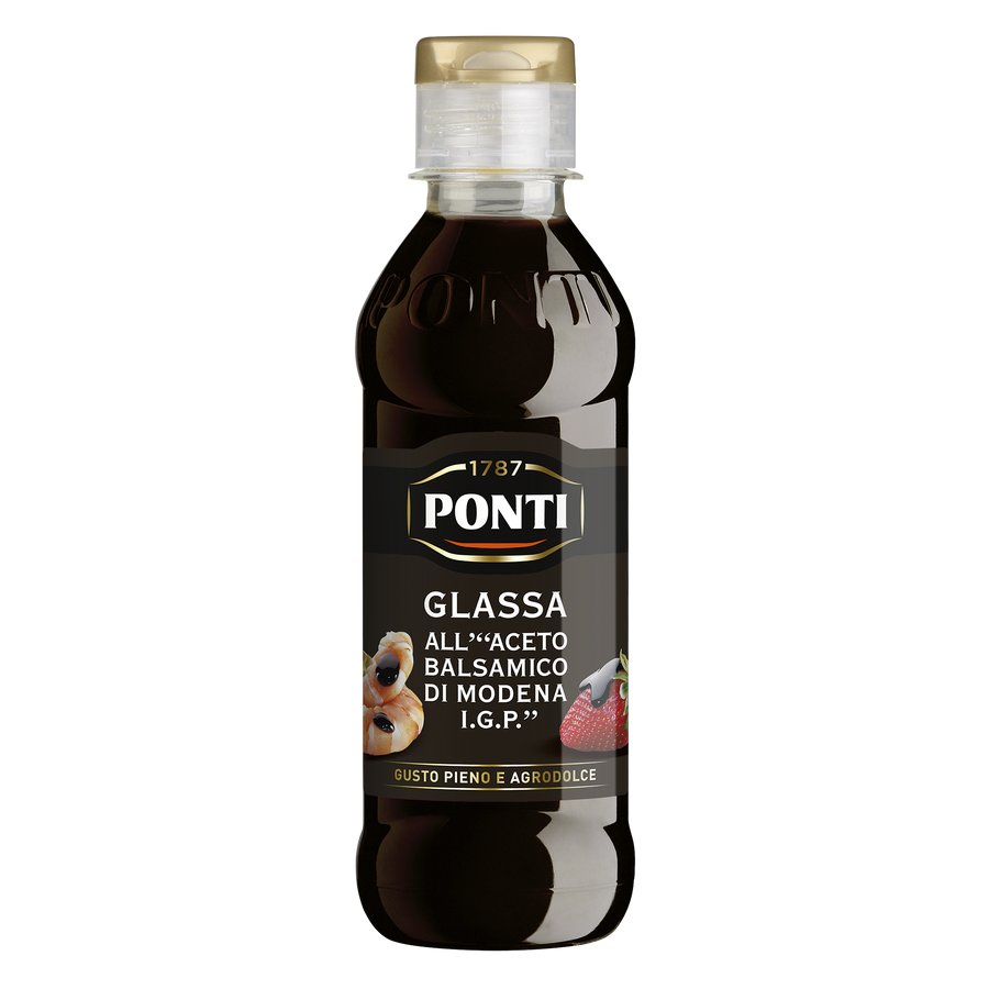 Glassa de aceto balsámico IGP Módena de Ponti 250 ml