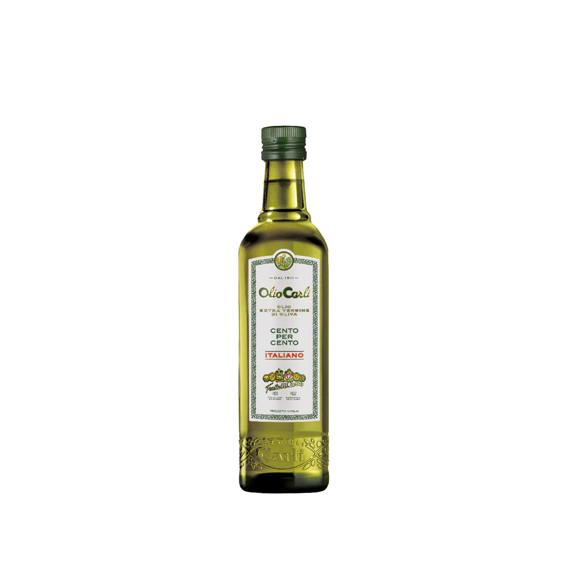 Olio Extra Vergine di Oliva Cento per Cento Italiano - 12 Bottiglie